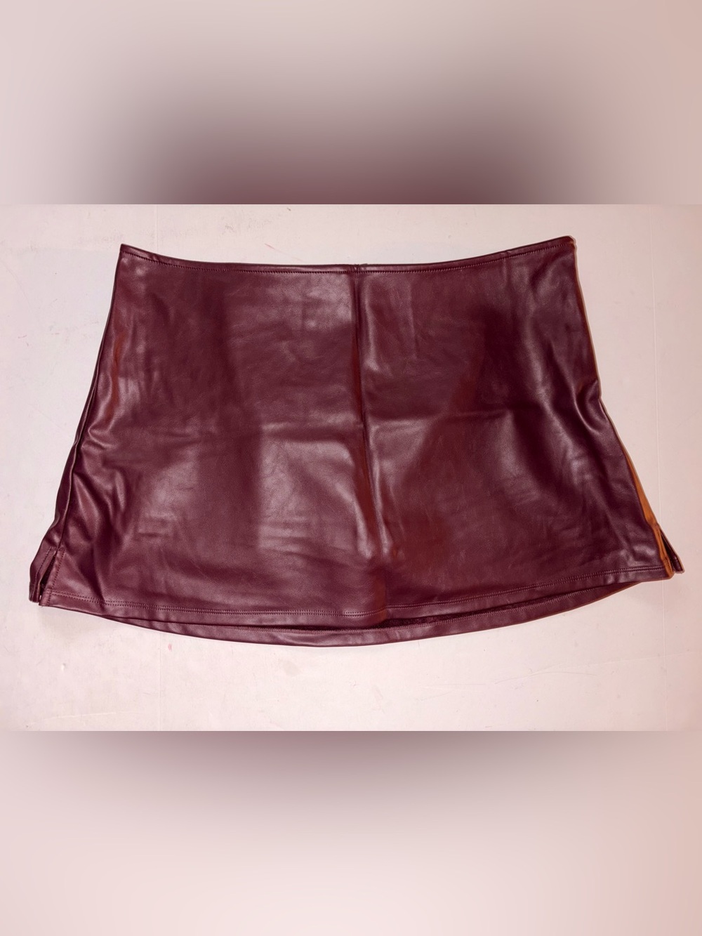 Wild Fable faux leather skort size large